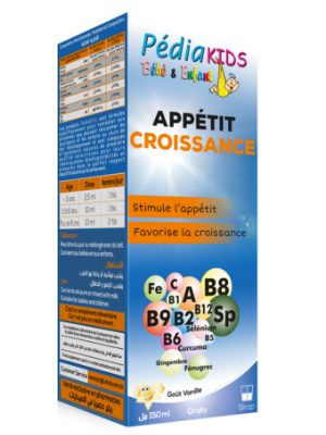 Urgo Alvityl Appétit Croissance et Développement Sirop 100ml - Kadisse